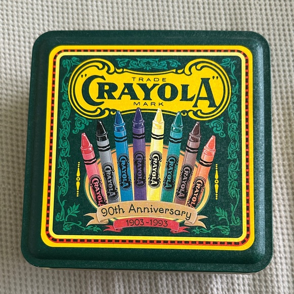 Crayola Other - Crayola 90th Anniversary Collectible Tin 1903 to 1993